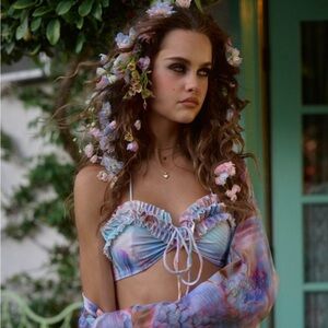 Selkie Mermaid Cherry on Top Bikini Top